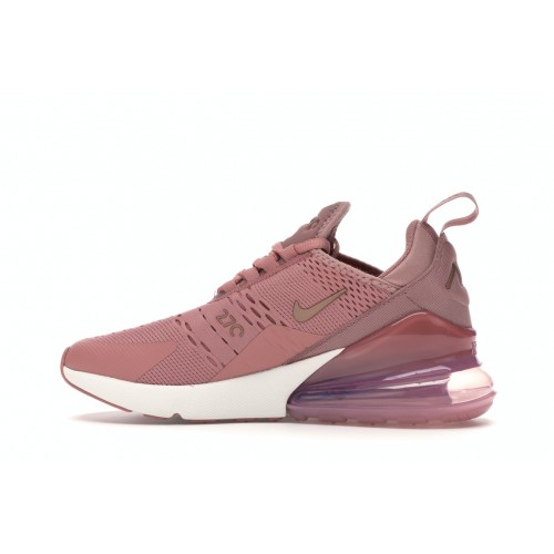 Кроссы Nike Air Max 270 Rust Pink (W) - женская сетка размеров