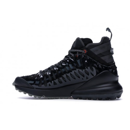 Кроссы Nike Air Max 270 ISPA Black Anthracite - мужская сетка размеров