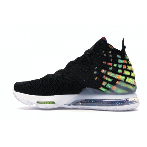 Кроссы Nike LeBron 17 James Gang - мужская сетка размеров