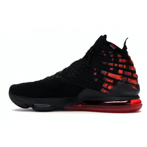 Кроссы Nike LeBron 17 Infrared - мужская сетка размеров