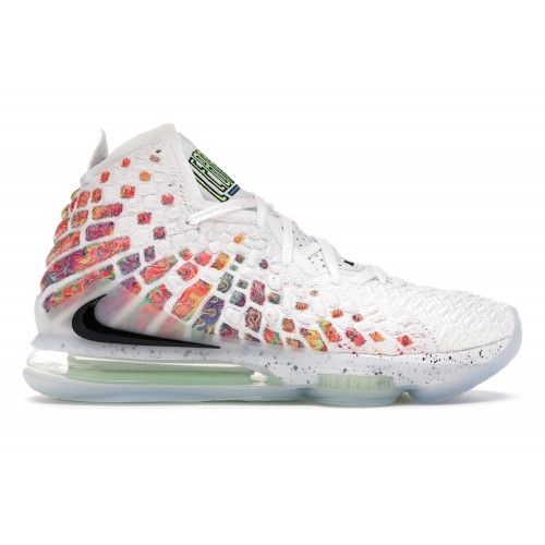 Кроссы Nike LeBron 17 Air Command Force - мужская сетка размеров