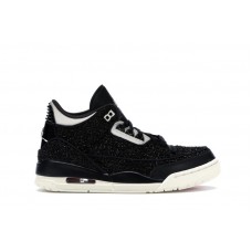 Женские кроссовки Jordan 3 Retro AWOK Vogue Black (W)