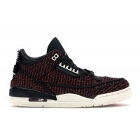 Женские кроссовки Jordan 3 Retro AWOK Vogue University Red (W)