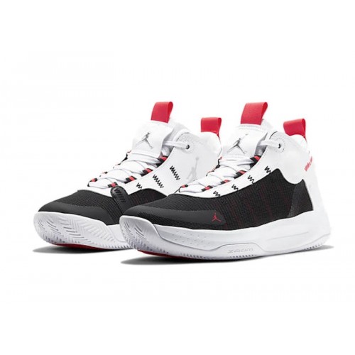Jordan Jumpman 2020 White Black Red Orbit - мужская сетка размеров