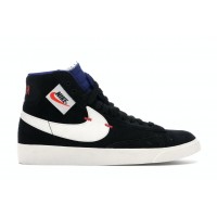 Женские кроссовки Nike Blazer Mid Rebel Deep Royal Black (W)