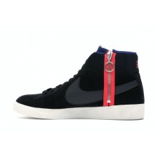 Женские кроссовки Nike Blazer Mid Rebel Deep Royal Black (W)