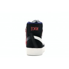 Женские кроссовки Nike Blazer Mid Rebel Deep Royal Black (W)