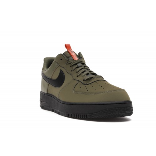 Кроссы Nike Air Force 1 Low Medium Olive - мужская сетка размеров