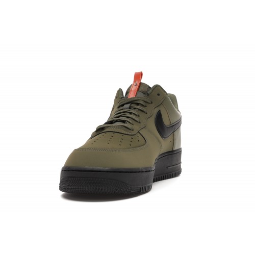 Кроссы Nike Air Force 1 Low Medium Olive - мужская сетка размеров