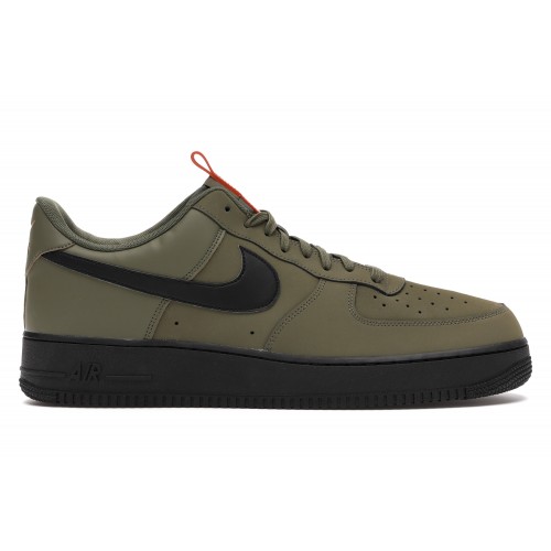 Кроссы Nike Air Force 1 Low Medium Olive - мужская сетка размеров