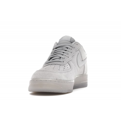 Кроссы Nike Air Force 1 Low 07 LV8 Grey Suede - мужская сетка размеров
