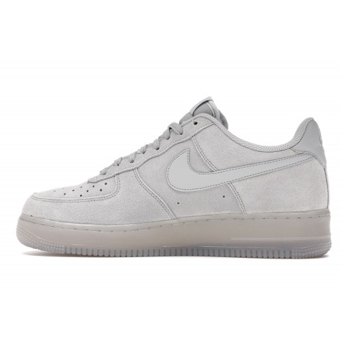 Кроссы Nike Air Force 1 Low 07 LV8 Grey Suede - мужская сетка размеров
