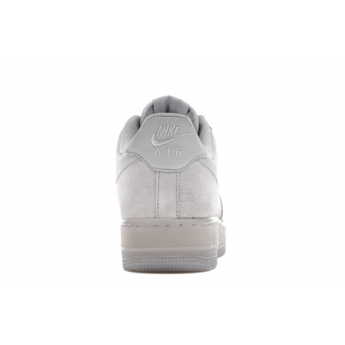 Кроссы Nike Air Force 1 Low 07 LV8 Grey Suede - мужская сетка размеров