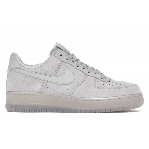Кроссы Nike Air Force 1 Low 07 LV8 Grey Suede - мужская сетка размеров