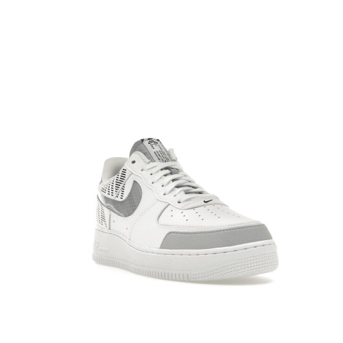 Кроссы Nike Air Force 1 Low Under Construction White - мужская сетка размеров