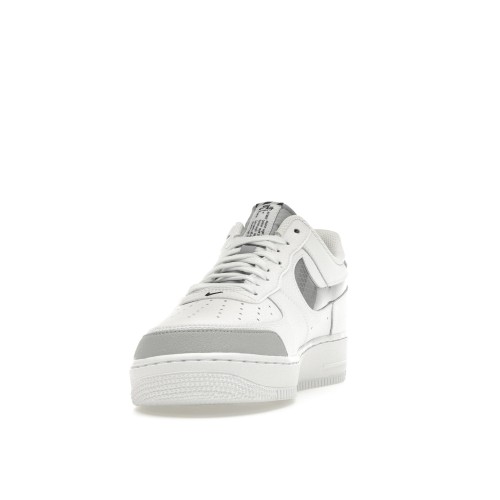 Кроссы Nike Air Force 1 Low Under Construction White - мужская сетка размеров
