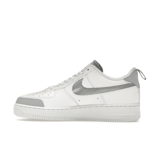 Кроссы Nike Air Force 1 Low Under Construction White - мужская сетка размеров
