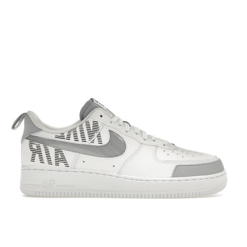 Кроссы Nike Air Force 1 Low Under Construction White - мужская сетка размеров