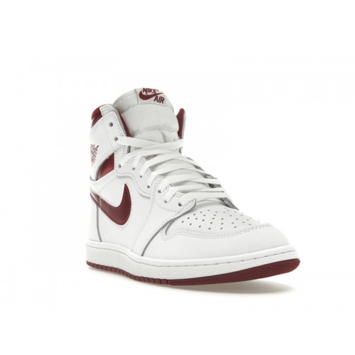 Кроссы Jordan 1 Retro High 85 OG Metallic Burgundy - мужская сетка размеров