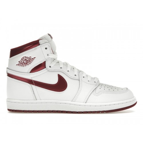 Кроссы Jordan 1 Retro High 85 OG Metallic Burgundy - мужская сетка размеров