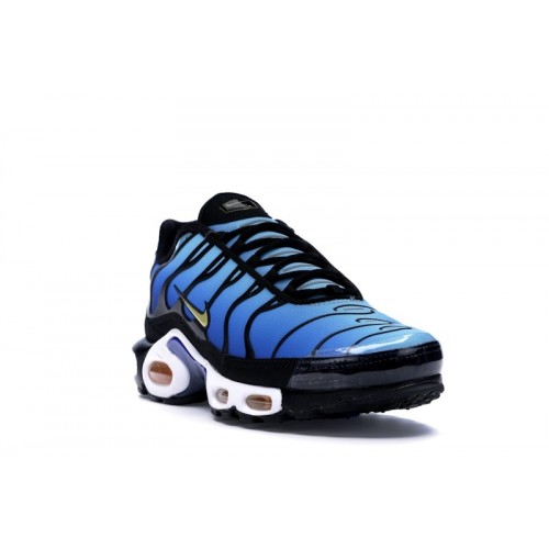 Кроссы Nike Air Max Plus OG Hyper Blue (2018) - мужская сетка размеров