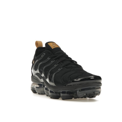 Кроссы Nike Air VaporMax Plus Black Metallic Gold Anthracite - мужская сетка размеров