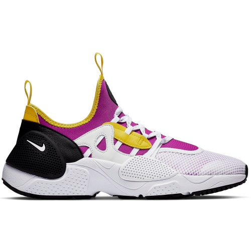 Кроссы Nike Huarache Edge Magenta Neon Yellow - мужская сетка размеров
