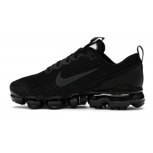 Кроссы Nike Air VaporMax Flyknit 3 Black (GS) - подростковая сетка размеров