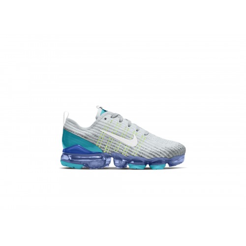 Подростковые кроссовки Nike Air VaporMax Flyknit 3 Oracle Aqua (GS)