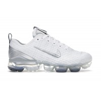 Подростковые кроссовки Nike Air VaporMax Flyknit 3 White (GS)