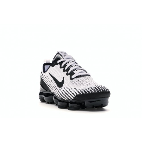 Подростковые кроссовки Nike Air VaporMax Flyknit 3 White Black (GS)