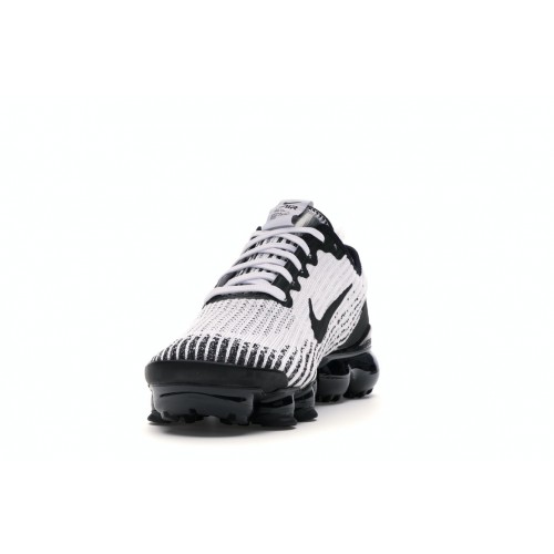 Подростковые кроссовки Nike Air VaporMax Flyknit 3 White Black (GS)