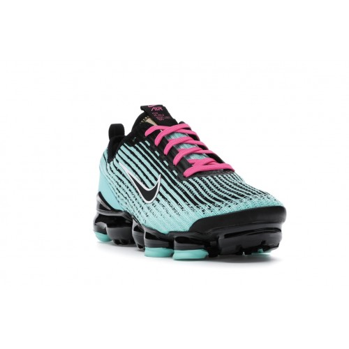 Кроссы Nike Air VaporMax Flyknit 3 South Beach (GS) - подростковая сетка размеров