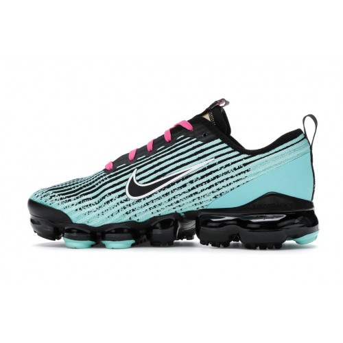 Кроссы Nike Air VaporMax Flyknit 3 South Beach (GS) - подростковая сетка размеров