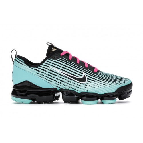 Кроссы Nike Air VaporMax Flyknit 3 South Beach (GS) - подростковая сетка размеров