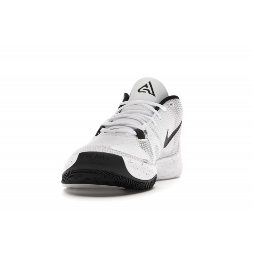 Кроссы Nike Zoom Freak 1 White Black - мужская сетка размеров