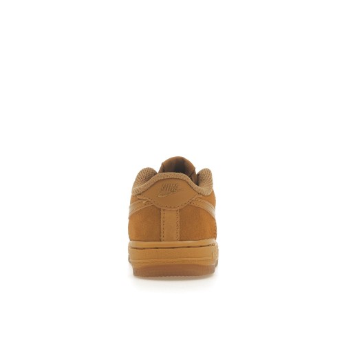 Кроссы Nike Air Force 1 Low LV8 3 Wheat (2019) (TD) - детская сетка размеров