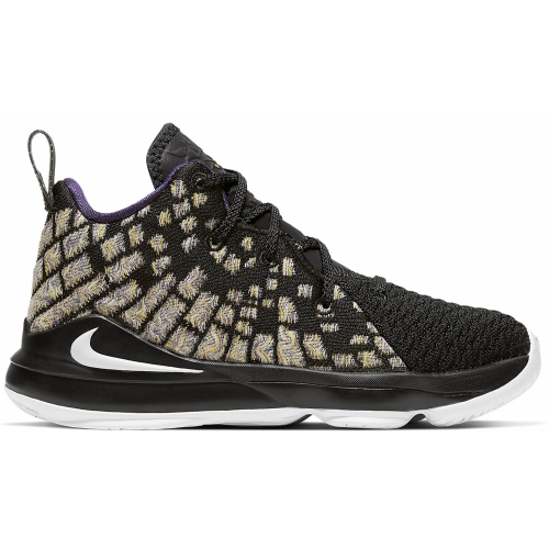 Кроссы Nike LeBron 17 Lakers (PS) - детская сетка размеров
