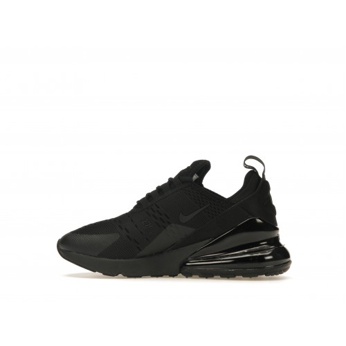 Кроссы Nike Air Max 270 Black (GS) - подростковая сетка размеров