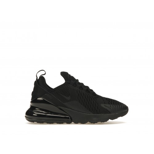 Кроссы Nike Air Max 270 Black (GS) - подростковая сетка размеров