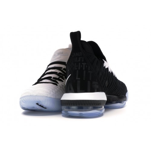 Кроссы Nike LeBron 16 Equality Away (2019) - мужская сетка размеров