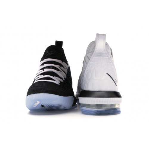 Кроссы Nike LeBron 16 Equality Away (2019) - мужская сетка размеров