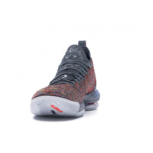 Кроссы Nike LeBron 16 Multi-Color - мужская сетка размеров