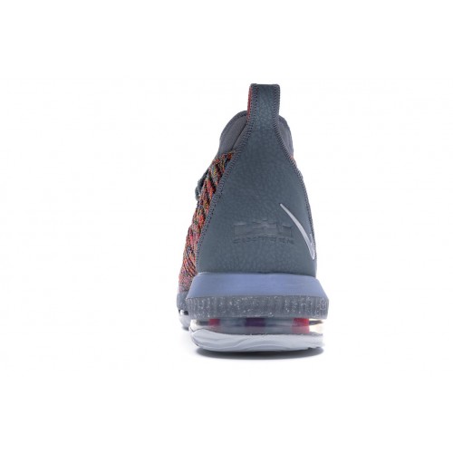 Кроссы Nike LeBron 16 Multi-Color - мужская сетка размеров
