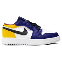 Детские Jordan 1 Low Alt Royal Yellow (PS)