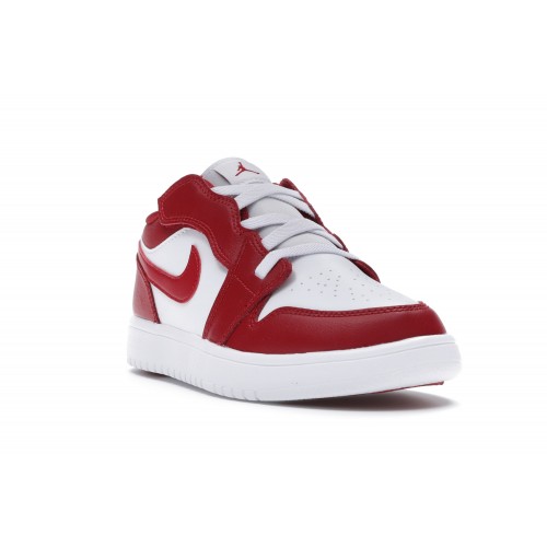 Кроссы Jordan 1 Low Alt Gym Red White (PS) - детская сетка размеров