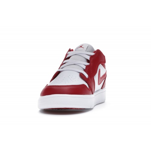 Кроссы Jordan 1 Low Alt Gym Red White (PS) - детская сетка размеров