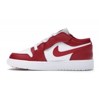 Детские Jordan 1 Low Alt Gym Red White (PS)