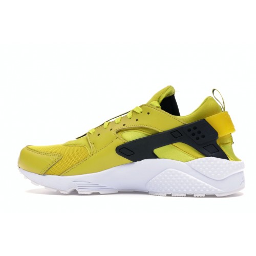 Кроссы Nike Air Huarache Run Zip Bright Citron - мужская сетка размеров