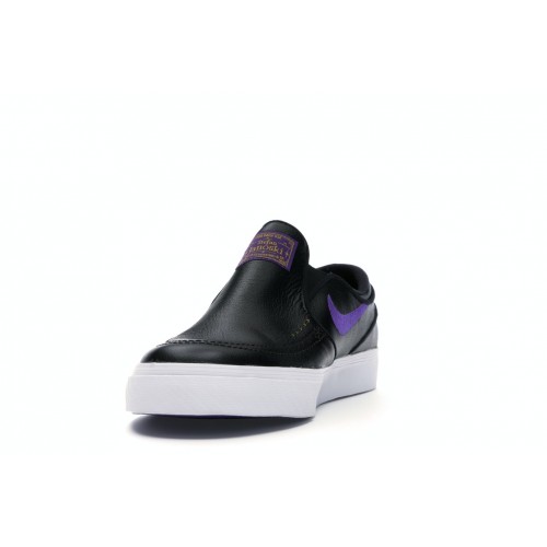 Кроссы Nike SB Zoom Stefan Janoski Slip NBA Lakers - мужская сетка размеров